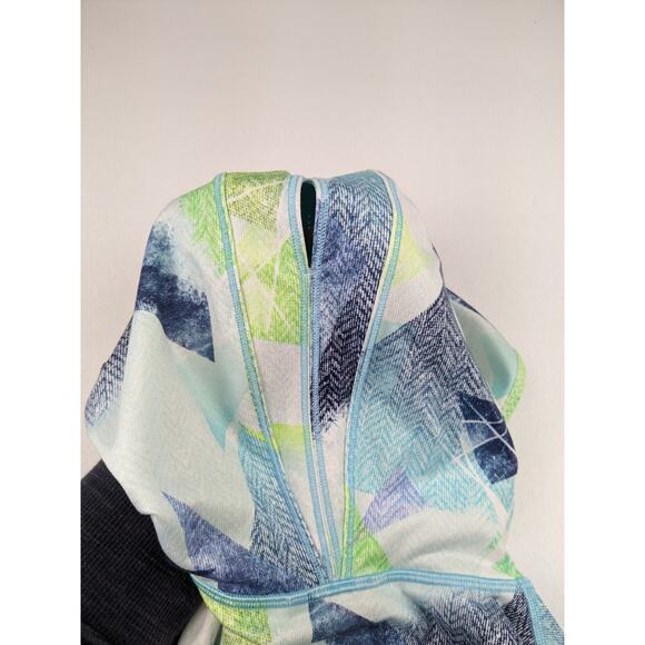 Ivivva Scuba Geo Pattern Sweatshirt Jacket - Girls 12 - Picture 5 of 8